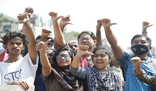 ডিজিটাল নিরাপত্তা আইনকে ‘বৃদ্ধাঙ্গুলি’ দেখাল ছাত্র ফেডারেশন