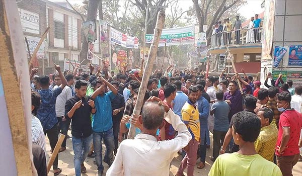 আইনমন্ত্রীর উপস্থিতিতে সংঘর্ষের ঘটনায় মামলা, গ্রেফতার ৬