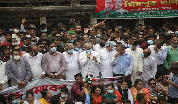 স্বাধীনতা দিবসে এদেশের মাটিতে সাধারণ মানুষের রক্ত ঝরিয়েছে এই সরকার- মির্জা ফখরুল