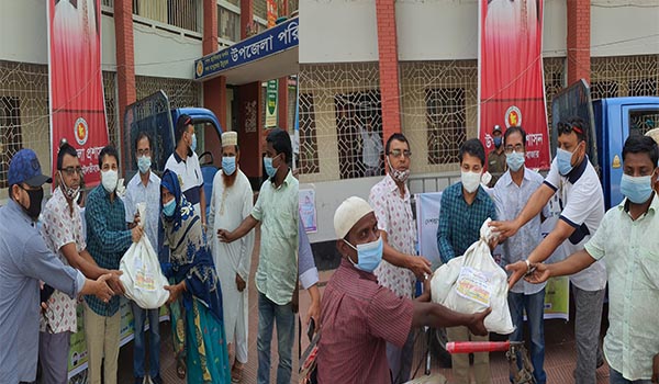 শ্রীমঙ্গলে নূর'স ফাউন্ডেশনের ইফতার সামগ্রী বিতরন