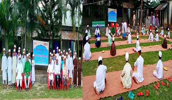 কাপাসিয়ায় রোটারী ক্লাবের সহায়তায় এতিম শিক্ষার্থীদের ইফতার মাহফিল