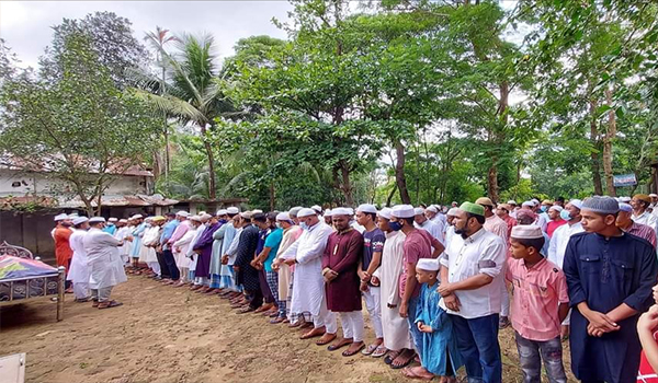 আমিরাত জাতীয়তাবাদী ফোরাম নেতা জসিম উদ্দিনের মায়ের জানাজা সম্পন্ন