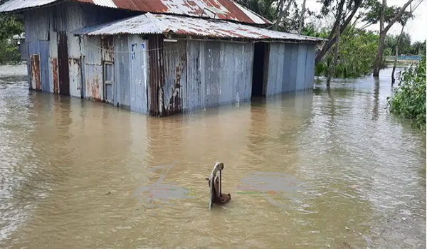 ইয়াস'র প্রভাবে বরিশালের বিভিন্ন জেলায় পানিবৃদ্ধি, নিম্নাঞ্চল প্লাবিত