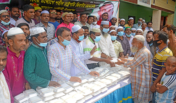 জিয়াউর রহমানের শাহাদৎ বার্ষিকীতে বগুড়ায় শ্রমিকদলের দোয়া মাহফিল