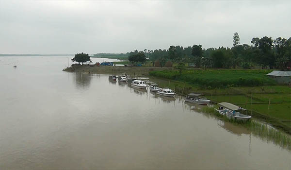 কুড়িগ্রামে নদ-নদীর পানি বৃদ্ধি অব্যাহত বন্যার আশংকা