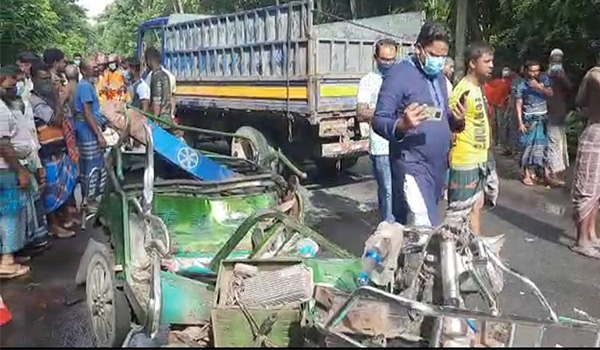 বাগেরহাটে ট্রাকের ধাক্কায় ইজিবাইকের ৬ যাত্রী নিহত