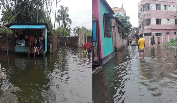 ময়মনসিংহে পাঁচদিন ধরে পানিবন্ধি ১৯ নং ওয়ার্ডের বাসিন্দারা, ভোগান্তি চরমে