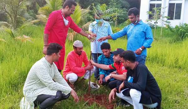 বিএনপির ৪৩তম প্রতিষ্ঠাবার্ষিকী উপলক্ষে জাবিতে বৃক্ষরোপণ