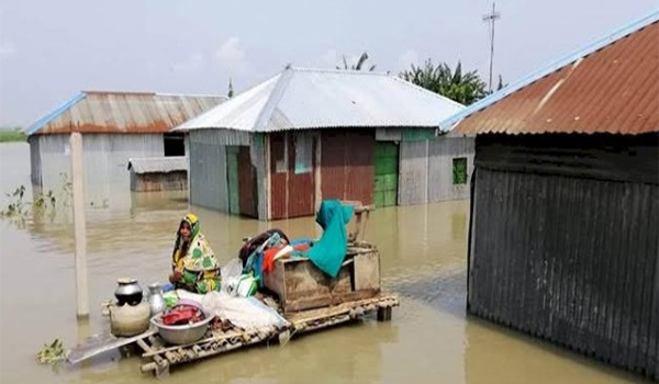 সিরাজগঞ্জে যমুনার পানি বৃদ্ধি অব্যাহত, বন্যা পরিস্থিতির অবনতি