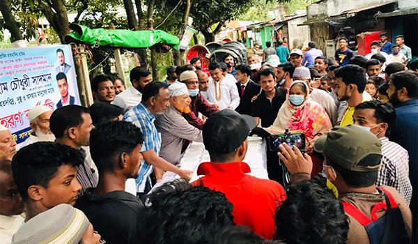 ছাত্রদলের সাবেক আইন বিষয়ক সম্পাদক শহীদ সাদমানের জেয়াফত অনুষ্টিত