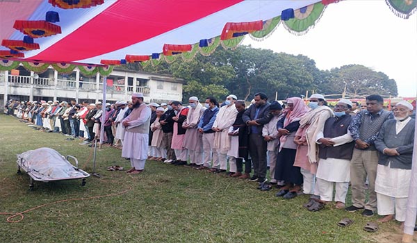 চৌধুরী আকমাল ইবনে ইউসুফের ইন্তেকাল, পারিবারিক কবরস্থানে দাফন