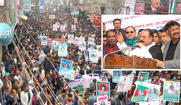 খালেদা জিয়ার মুক্তির দাবিতে গ্রামে গ্রামে আন্দোলন - গয়েশ্বর