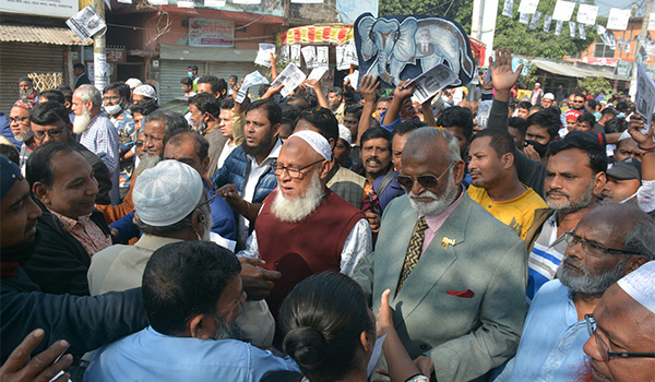 সরকার দলীয় প্রার্থীর নিজেরইতো আস্থা নেই প্রতীকে : এডঃ তৈমুর