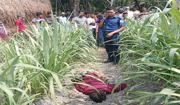 ভোলায় আখ খেত থেকে যুবকের লাশ উদ্ধার