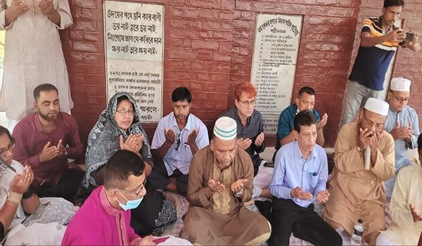 গোপালপুর নর্থ বেঙ্গল সুগার মিলে গণহত্যা দিবস পালিত