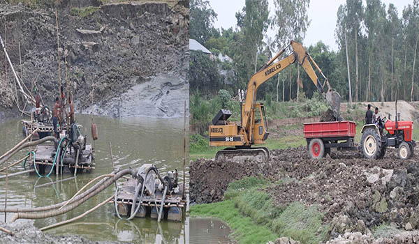 দৌলতপুরে আবাসন প্রকল্পের নামে ইউএনও’র মাটি বিক্রি