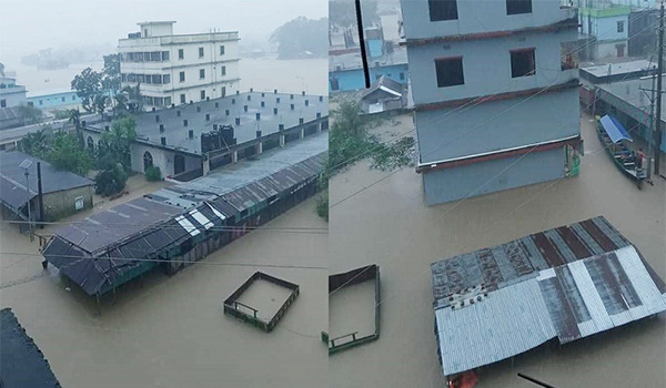 হু হু করে বাড়ছে পানি, বিদ্যুৎহীন সিলেট-সুনামগঞ্জ