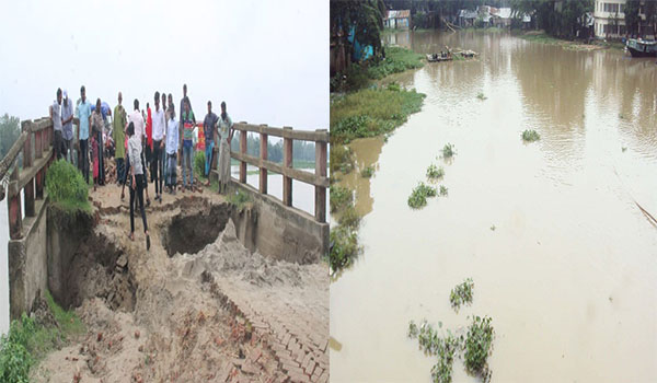 সরিষাবাড়ীতে বন্যায় ৪০ গ্রাম প্লাবিত, ১২ শিক্ষা প্রতিষ্ঠান বন্ধ, যোগাযোগ বিচ্ছিন্ন