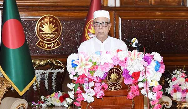 সবার মধ্যে জেগে উঠুক ত্যাগের আদর্শ : রাষ্ট্রপতি