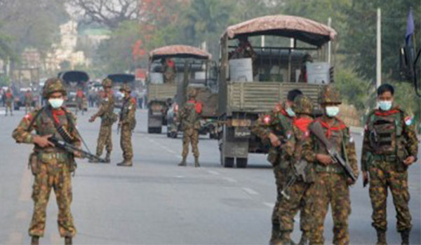 মিয়ানমারে জরুরি অবস্থা আরও ৬ মাস বাড়লো