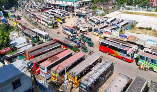 তেলের পর বাড়ল বাসের ভাড়া