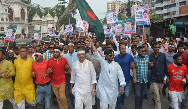 ফতুল্লা থানা বিএনপির বিক্ষোভ মিছিল ও সমাবেশ অনুষ্ঠিত