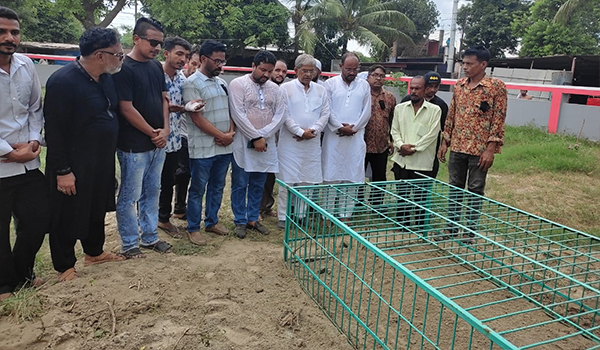 যুবদলের শাওনের করব জিয়ারত করেন বিএনপি মহাসচিব