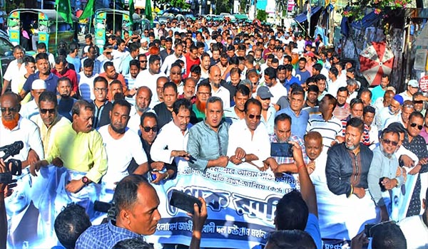 আওয়ামী দুঃশাসন এখন ভয়ংকর রুপ ধারণ করেছে : আবুল হাশেম বক্কর