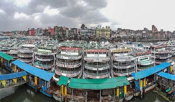 ঘূর্ণিঝড় সিত্রাংয়ের প্রভাবে সব ধরনের নৌ চলাচল বন্ধ