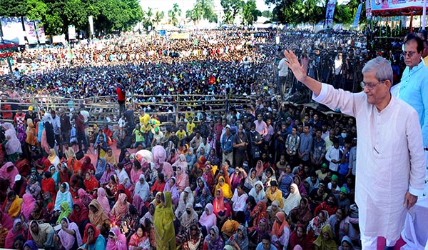 বিএনপি‘র দাবী হাসিনার পদত্যাগ ও তত্বাবধায়ক সরকারের অধীন নির্বাচন