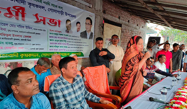 দেশে দুর্ভিক্ষ আসতে দিব না, তার আগেই এ সরকারের পতন চাই : মাহামুদা হাবিবা