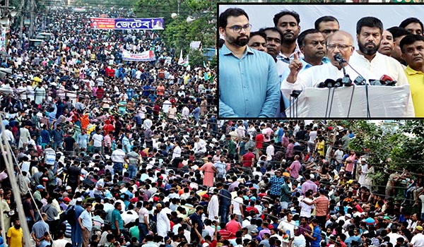 গণঅভ্যুত্থান সৃষ্টি করে এই সরকারকে বিদায় করা হবে : ড. মোশাররফ