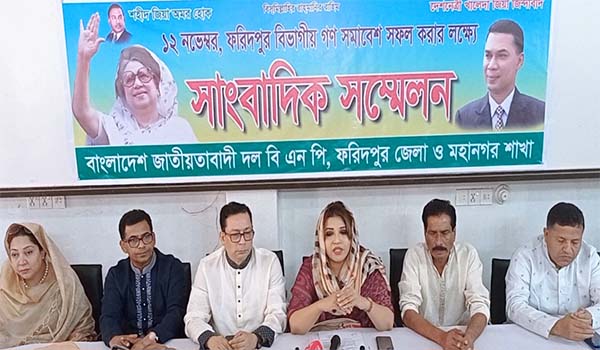 শান্তিপূর্ণ গণসমাবেশ আয়োজনে সকলের সহযোগিতা চাইলেন শামা ওবায়েদ