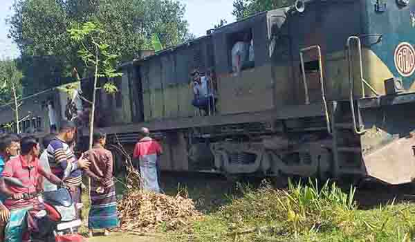 ময়মনসিংহে বগি লাইনচ্যুত, তিন ঘণ্টা পর ট্রেন চলাচল স্বাভাবিক