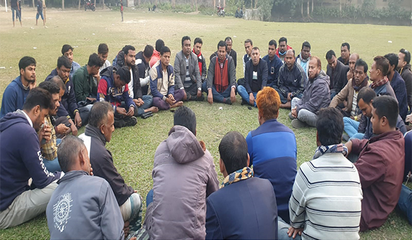 রাজশাহীতে গণমিছিল সফল করার লক্ষ্যে বাগমারায় প্রস্তুতি সভা অনুষ্ঠিত