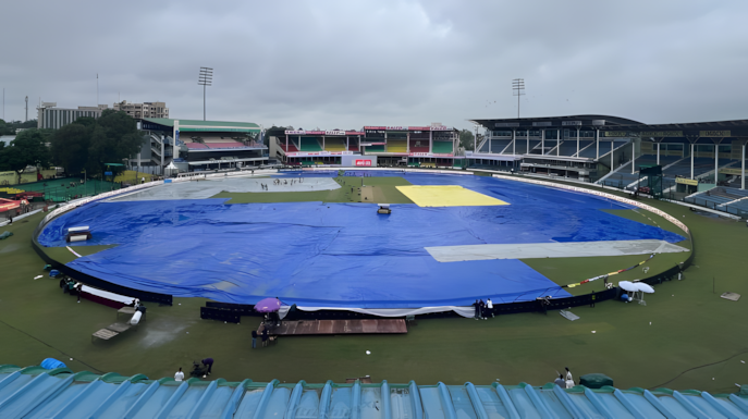 বৃষ্টিভেজা কানপুরে টসে হেরে ব্যাটিংয়ে বাংলাদেশ