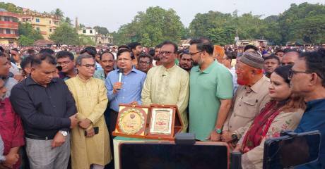 চাটমোহরে আরাফাত রহমান কোকো স্মৃতি ফুটবল ম্যাচ অনুষ্ঠিত