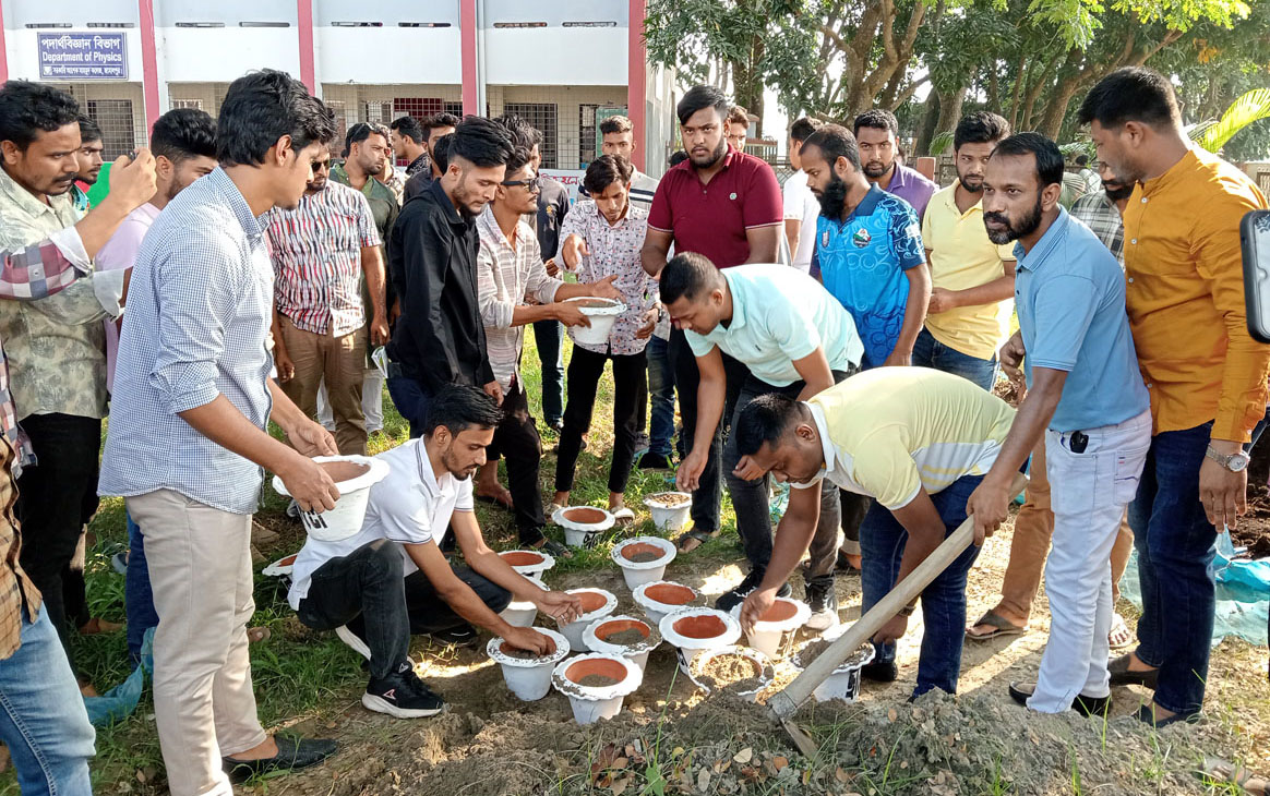 জামালপুরে শিক্ষার্থীদের সাথে কেন্দ্রীয় ছাত্রদলের মতবিনিময়