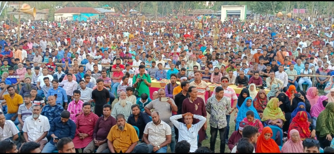 বাংলার মানচিত্রকে উনি (শেখ হাসিনা) রক্তাক্ত করেছেন : লালপুরে ডা. রাজন